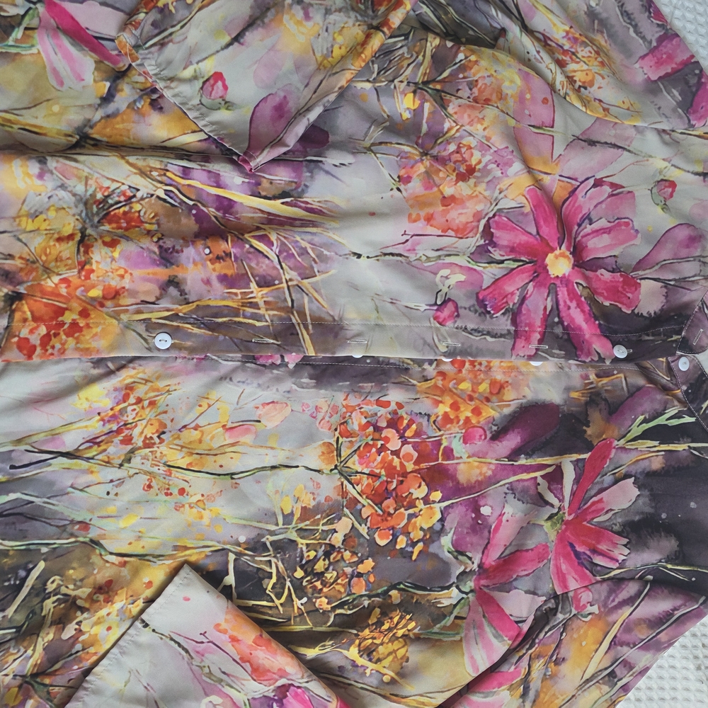 5/25$ Women's Floral Blouse - Picture 4 of 15